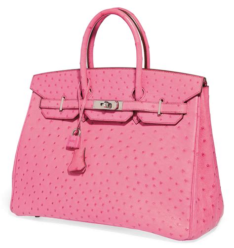 pink ostrich birkin bag